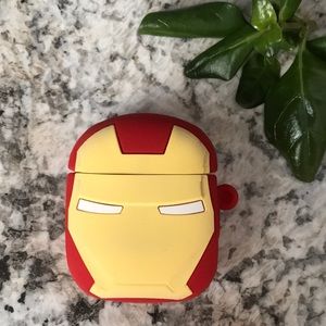 Iron Man case for AirPods 1 and 2